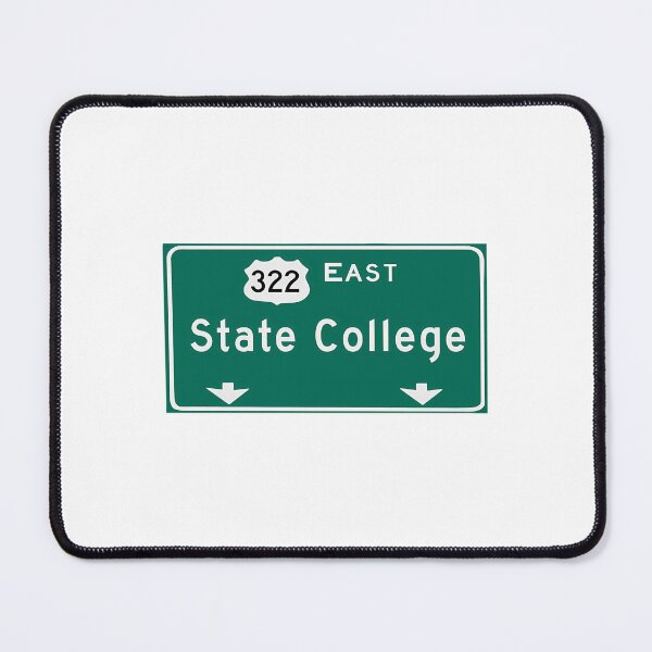 Item preview, State College Highway Sign designed and sold by yousef-keenan.