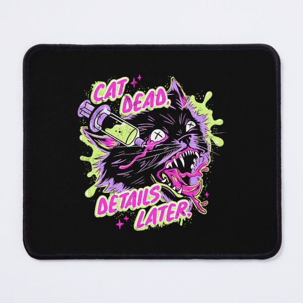 Item preview, Re-Animator Cat Dead Details Later designed and sold by yousef-keenan.