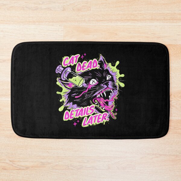 Item preview, Re-Animator Cat Dead Details Later designed and sold by yousef-keenan.