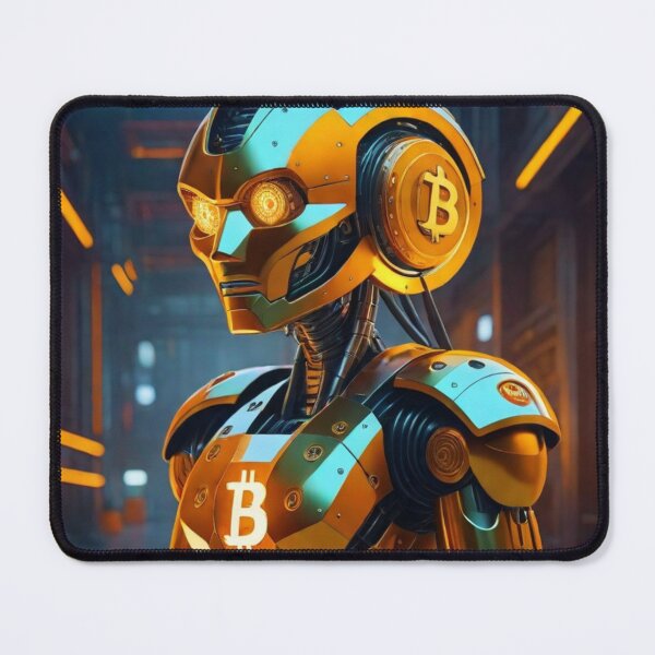Item preview, Crypto Cyborg Sentinel designed and sold by Pulse Of Africa.