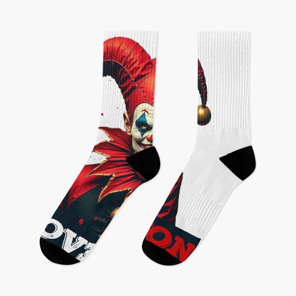 Item preview, Revolutionary Jester – Bold Red & Black Rebellion Graphic designed and sold by 420Nomad.