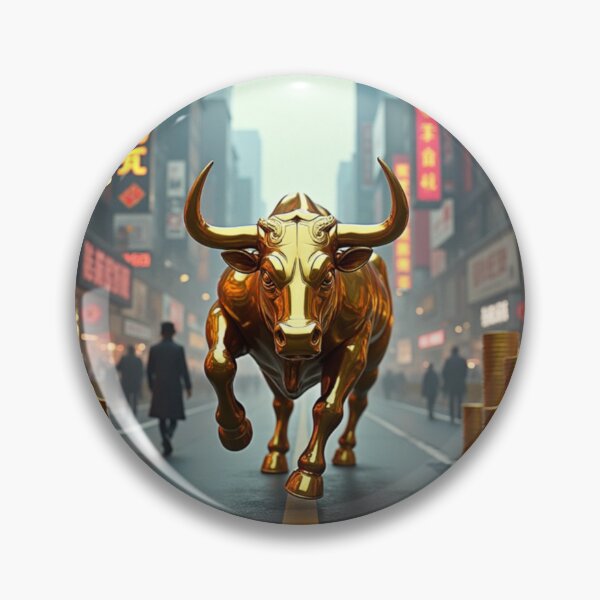 Item preview, Bull Market Charge designed and sold by Pulse Of Africa.