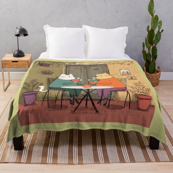 Item preview, Cozy Coffee Cats – Cute Café Illustration designed and sold by casualnature.