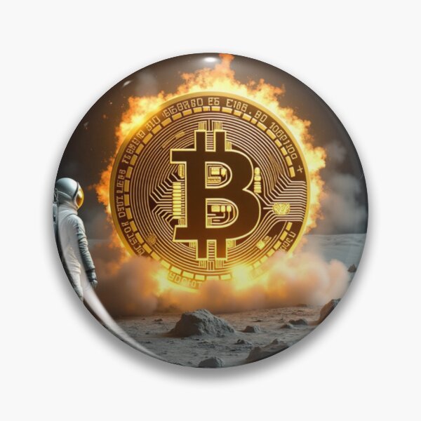 Artikelvorschau, Mond-Bitcoin-Odyssee entworfen und verkauft von Pulse Of Africa.