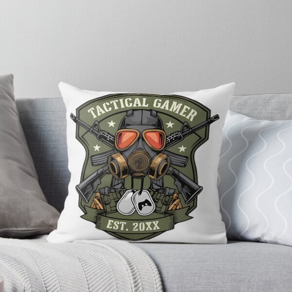 Item preview, Tactical Gamer Military Badge Emblem designed and sold by DrawDrip.