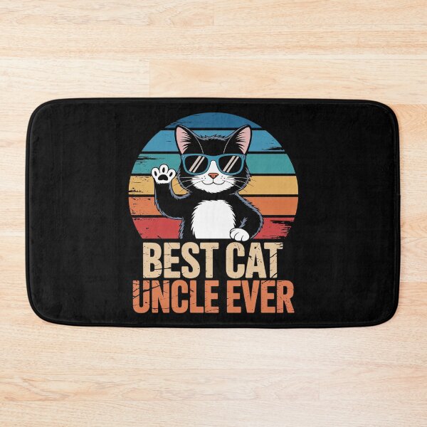 Item preview, Best Cat Uncle Ever Cat Sunglasses Fist Bump  designed and sold by KonstanKoraner.