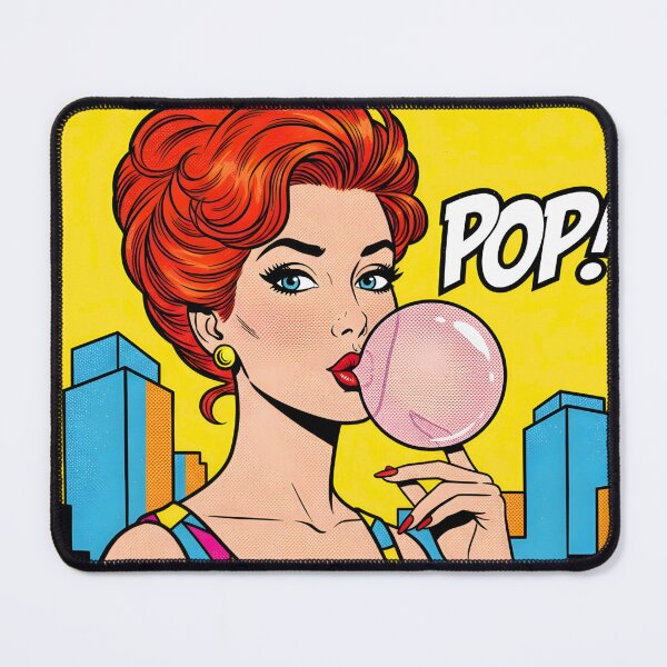 Item preview, A POP ART COMIC STYLE PIN-UP designed and sold by infinitearte.