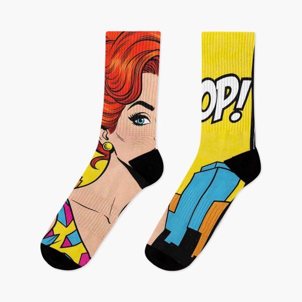 Item preview, A POP ART COMIC STYLE PIN-UP designed and sold by infinitearte.