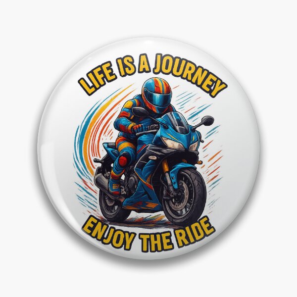 Item preview, "Life is a Journey - Adrenaline and Adventure on the Road" designed and sold by LunaPrintCo.