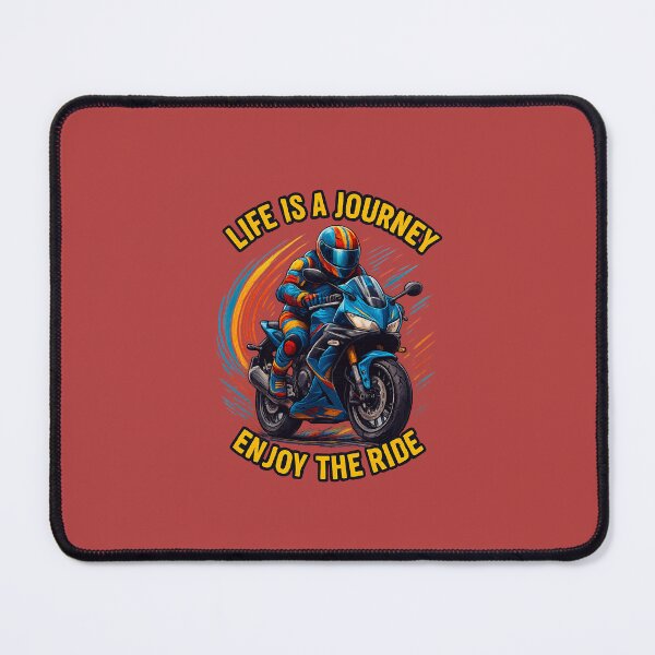 Item preview, "Life is a Journey - Adrenaline and Adventure on the Road" designed and sold by LunaPrintCo.