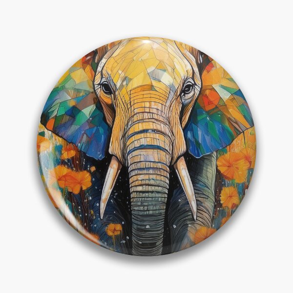 Item preview, Poppy Pachyderm designed and sold by WrightDesignsUS.
