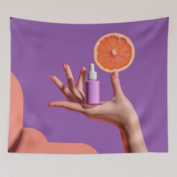 Item preview, Colorful hands with serum orange designed and sold by anytka.