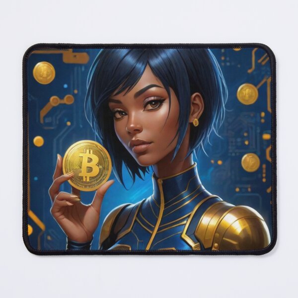 Item preview,  Cryptic Cyber Heroine designed and sold by Pulse Of Africa.
