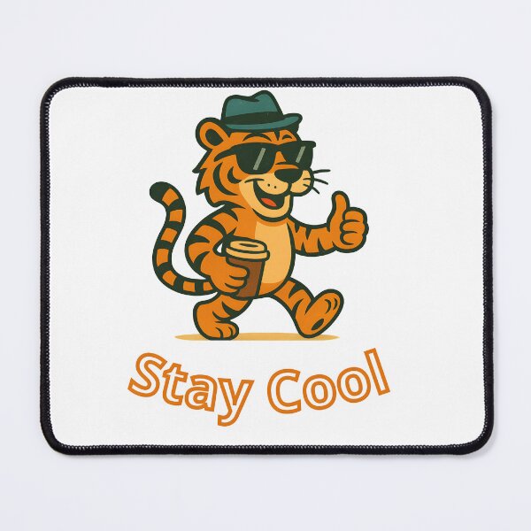 Item preview, Stay Cool Tiger designed and sold by UmniTok.
