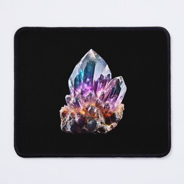 Item preview, A Purple And Cyan Galaxy Crystal Cluster designed and sold by Sonja818.
