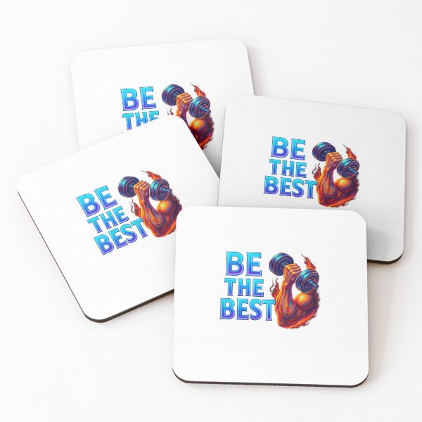 Item preview, Be The Best – Neon Gym Motivation designed and sold by Marzena1984.