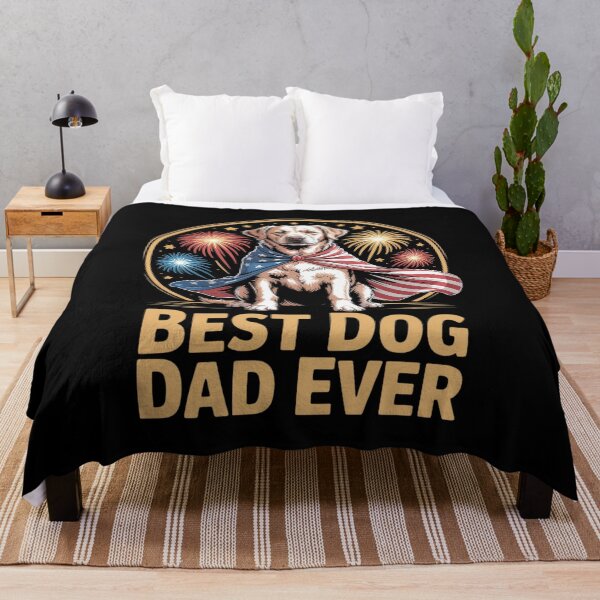 Item preview, Best Dog Dad Ever 6 designed and sold by KonstanKoraner.