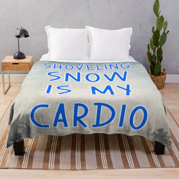 Item preview, Shoveling Snow is My Cardio designed and sold by MysticOzzy.