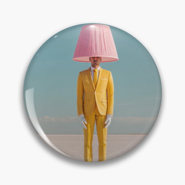 Item preview, Chic figure in a lamp hat designed and sold by anytka.