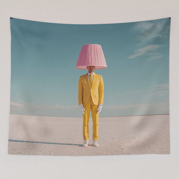 Item preview, Chic figure in a lamp hat designed and sold by anytka.