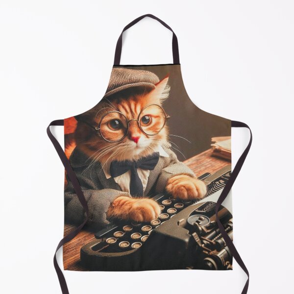 Item preview, Cute Author Cat designed and sold by Dogandesighn.