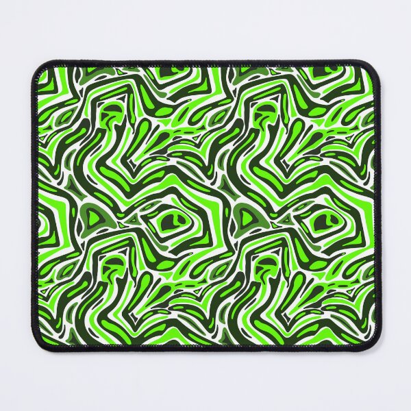 Item preview, Green Abstract Pattern Modern Decor designed and sold by ZOCCAS.