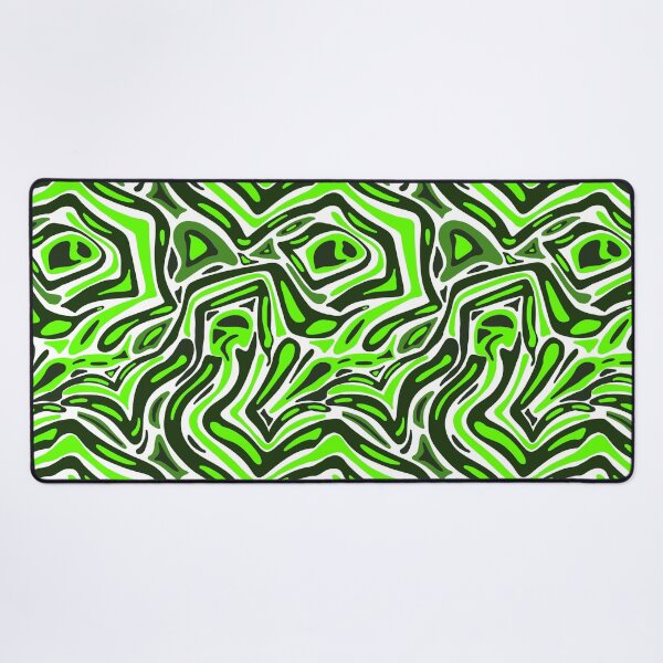Item preview, Green Abstract Pattern Modern Decor designed and sold by ZOCCAS.