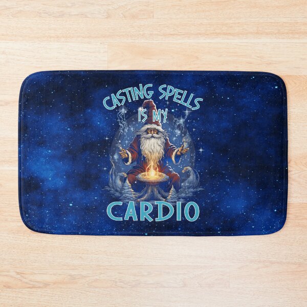 Item preview, Casting Spells Is My Cardio – Funny Wizard Design designed and sold by MysticOzzy.