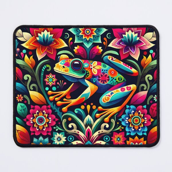 Item preview, Frog in the flowers designed and sold by KirstenStar.