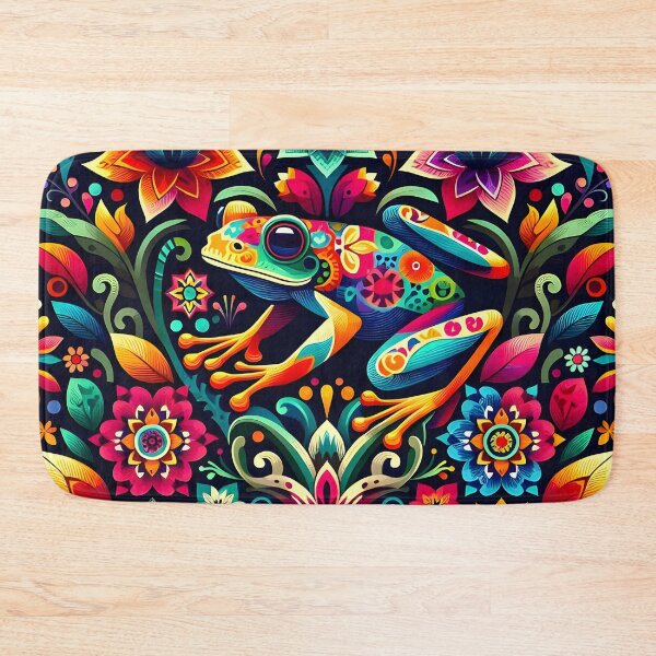 Item preview, Frog in the flowers designed and sold by KirstenStar.