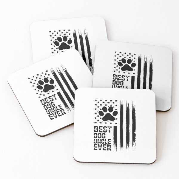 Item preview, Best Dog Uncle Ever American USA Flag Dog Lover Owner 1  designed and sold by KonstanKoraner.