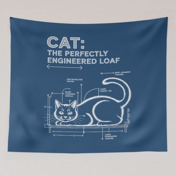 Item preview, Blueprint - sea creature blueprint - funny biology - technical drawing - cute science - marine animal - clever animal - white background design designed and sold by JansenGS.