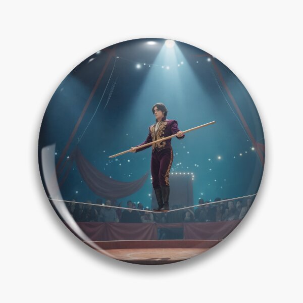 Item preview, The Tightrope Walker: Circus Elegance in Midair designed and sold by ForeverPrintsOK.