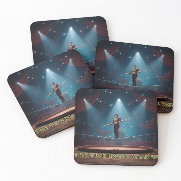 Item preview, The Tightrope Walker: Circus Elegance in Midair designed and sold by ForeverPrintsOK.