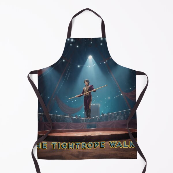 Item preview, The Tightrope Walker: Circus Elegance in Midair designed and sold by ForeverPrintsOK.