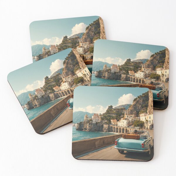 Item preview, Charming coastal village drive designed and sold by anytka.