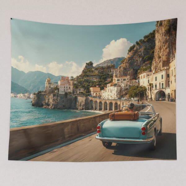 Item preview, Charming coastal village drive designed and sold by anytka.