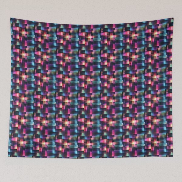 Item preview, Resonating Aurora Borealis Grid designed and sold by MidArtForge.