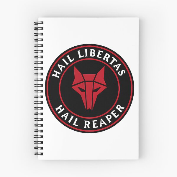 Item preview, Hail Libertas Hail Reaper Inspired   Red Rising Wolf Sigil Design designed and sold by yash-lucian.