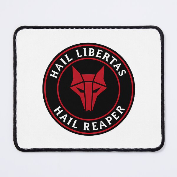 Item preview, Hail Libertas Hail Reaper Inspired   Red Rising Wolf Sigil Design designed and sold by yash-lucian.