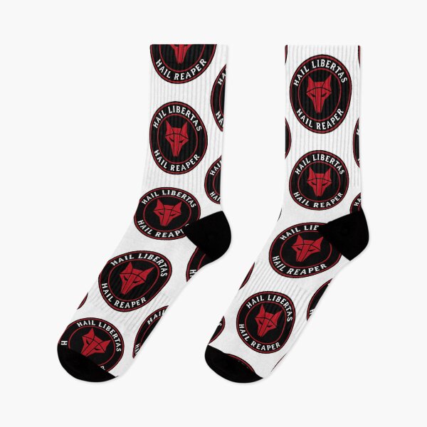 Item preview, Hail Libertas Hail Reaper Inspired   Red Rising Wolf Sigil Design designed and sold by yash-lucian.