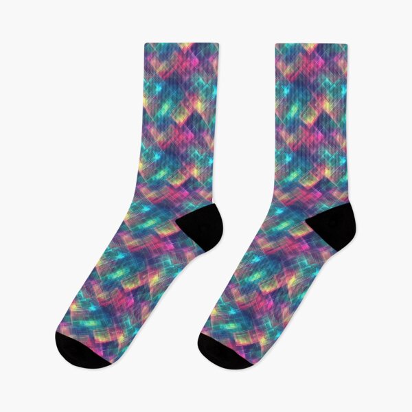 Item preview, Resonating Aurora Borealis Grid designed and sold by MidArtForge.