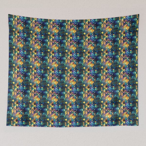 Item preview, Resonating Aurora Borealis Grid designed and sold by MidArtForge.