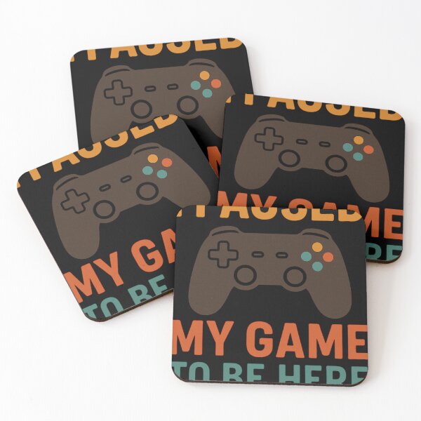 Item preview, I Paused My Game To Be Here Funny Gamer Controller Design designed and sold by johnExpress02.
