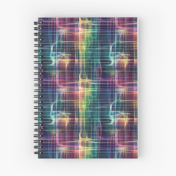 Item preview, Resonating Aurora Borealis Grid designed and sold by MidArtForge.