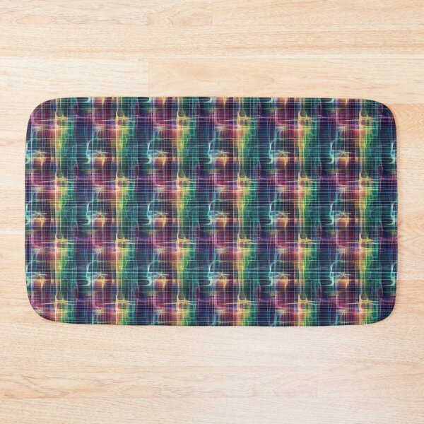 Item preview, Resonating Aurora Borealis Grid designed and sold by MidArtForge.