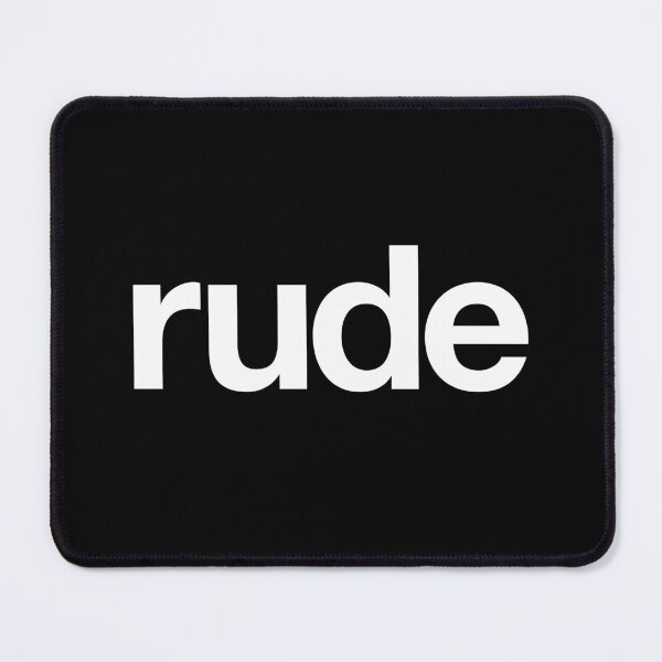 Item preview, Rude designed and sold by The Common Tee.