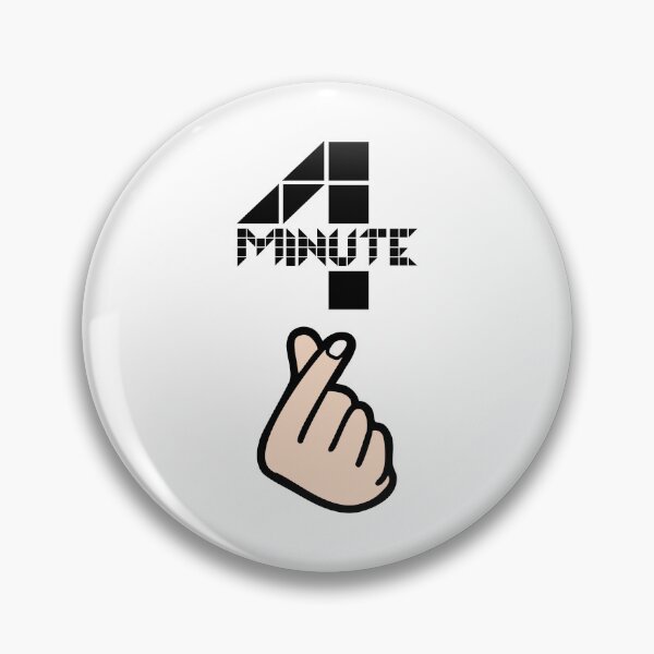 Item preview, annyeonghaseyo 4 minute hand sign designed and sold by Heylocals.