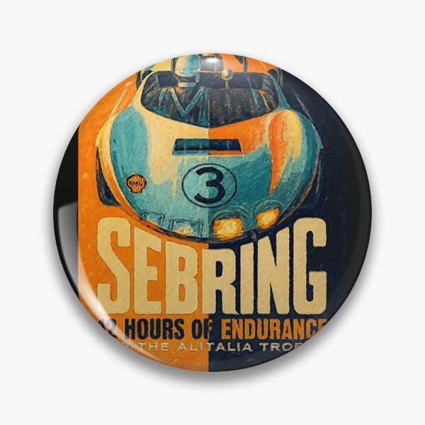 Item preview, Sebring 1966 12 hour Grand Prix vintage variation designed and sold by Helios Be. Lavsh.