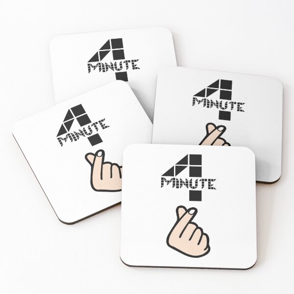 Item preview, annyeonghaseyo 4 minute hand sign designed and sold by Heylocals.